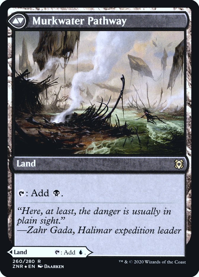 Clearwater Pathway // Murkwater Pathway  [Zendikar Rising Prerelease Promos] | Good Games Adelaide SA