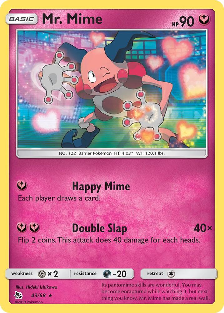 Mr. Mime 43/68 (Hidden Fates)  | Good Games Adelaide SA