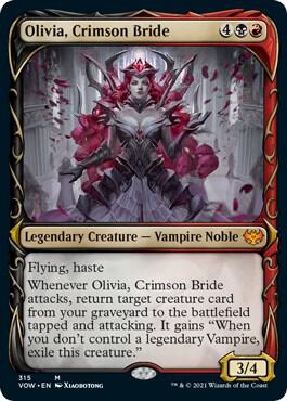 Olivia Crimson Bride Showcase 315 (Innistrad: Crimson Vow)  | Good Games Adelaide SA