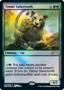 Temur Sabertooth [Year of the Tiger 2022] | Good Games Adelaide SA