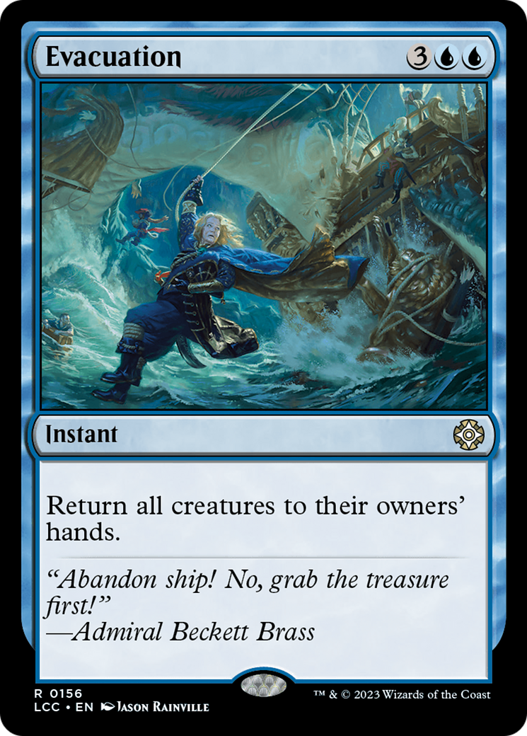 Evacuation [The Lost Caverns of Ixalan Commander] | Good Games Adelaide SA