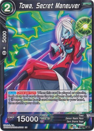 Towa, Secret Maneuver (BT10-137) [Rise of the Unison Warrior 2nd Edition] | Good Games Adelaide SA