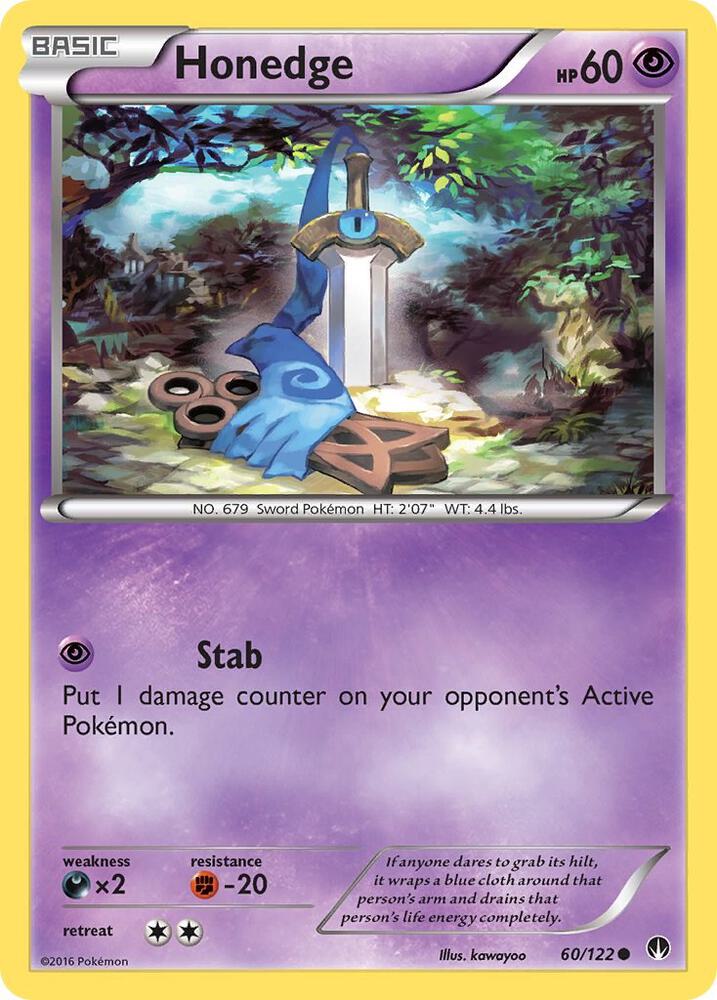 Honedge 60/122 (XY - BREAKpoint)  | Good Games Adelaide SA