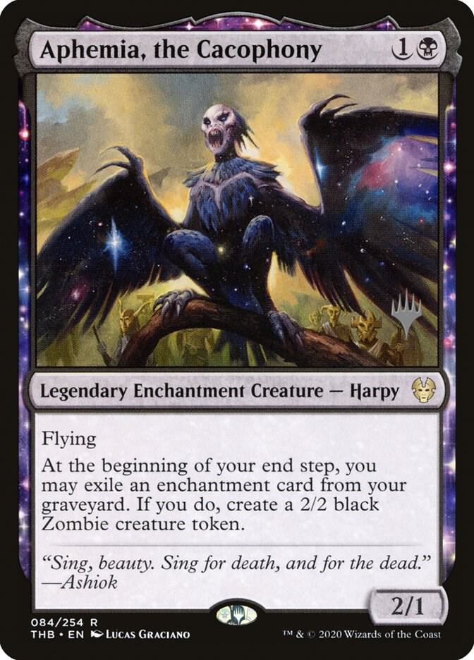 Aphemia the Cacophony 84 (Promo Pack: Theros Beyond Death)  - Foil | Good Games Adelaide SA