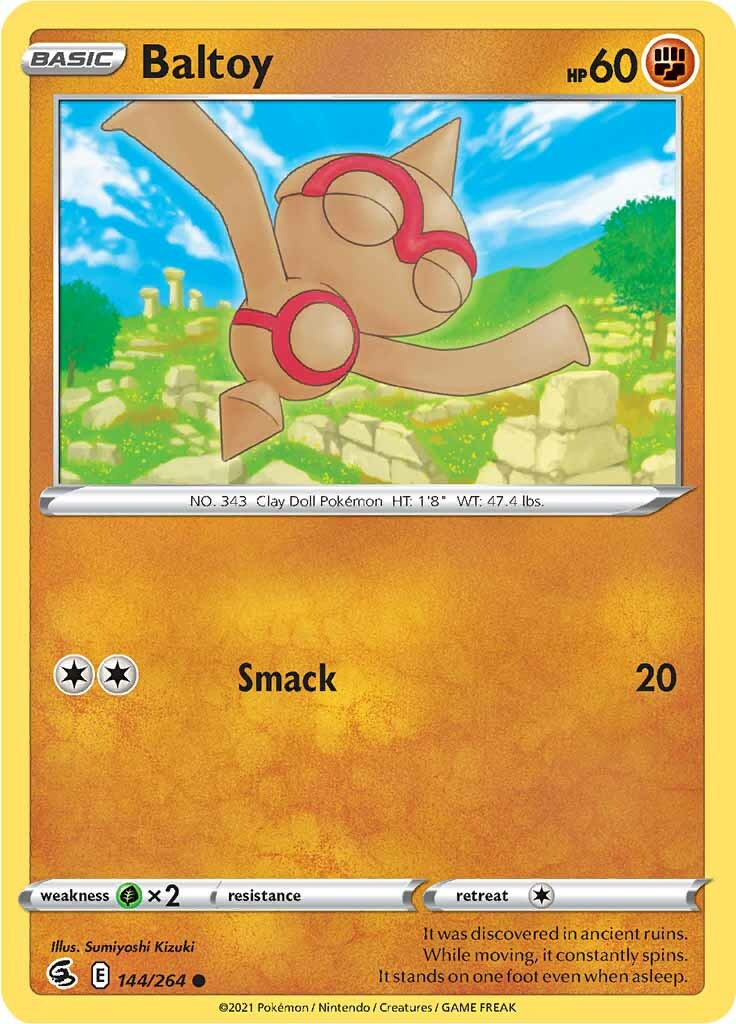 Baltoy (144/264) [Sword & Shield: Fusion Strike] | Good Games Adelaide SA
