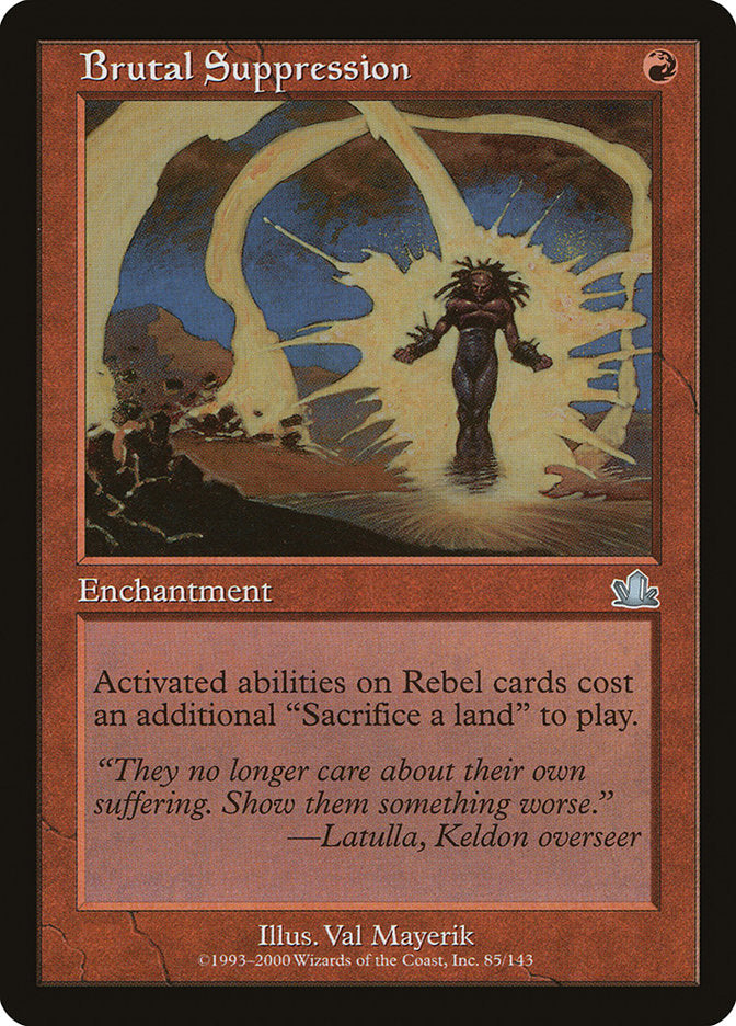 Brutal Suppression 85 (Prophecy)  - Foil | Good Games Adelaide SA