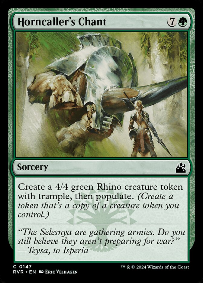 Horncaller's Chant 147 (Ravnica Remastered)  - Foil | Good Games Adelaide SA
