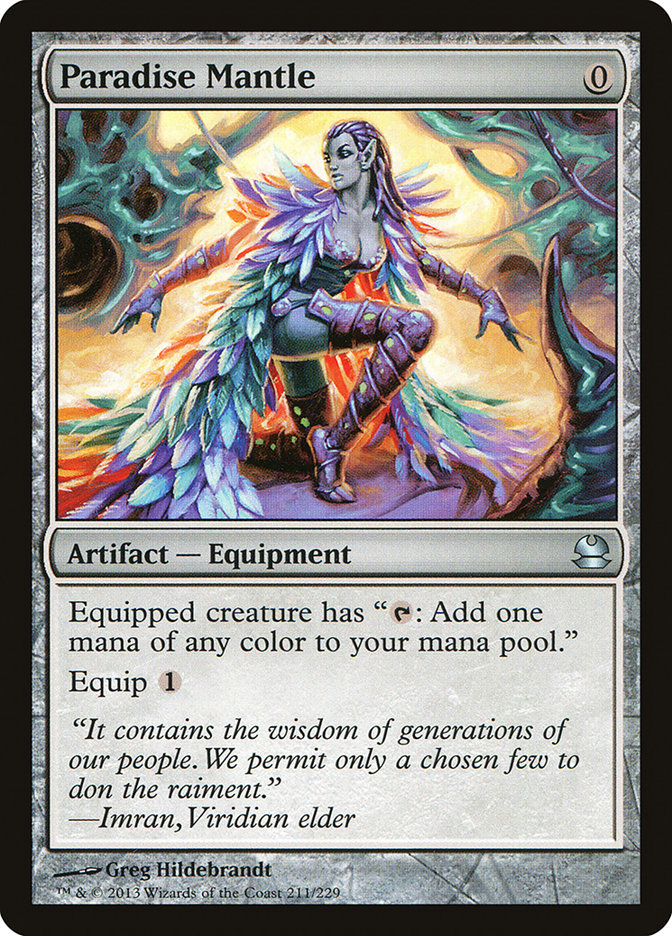 Paradise Mantle 211 (Modern Masters)  - Foil | Good Games Adelaide SA