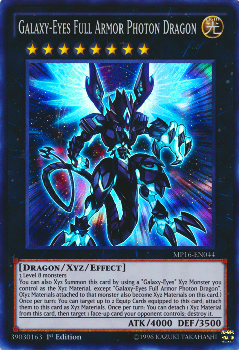 Galaxy-Eyes Full Armor Photon Dragon [MP16-EN044] Super Rare | Good Games Adelaide SA