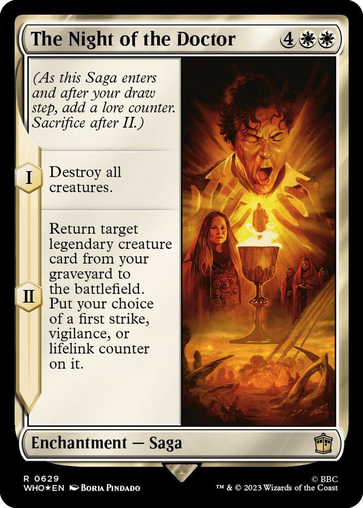 The Night of the Doctor 629 (Universes Beyond: Doctor Who)  - Foil | Good Games Adelaide SA