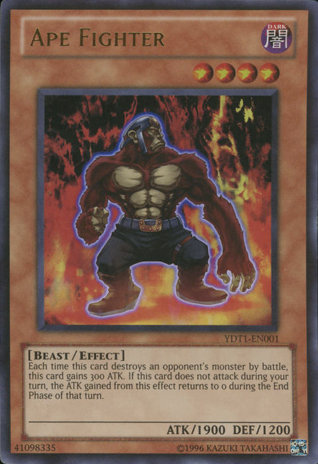 Ape Fighter (5D's Duel Transer) [YDT1-EN001] Ultra Rare | Good Games Adelaide SA