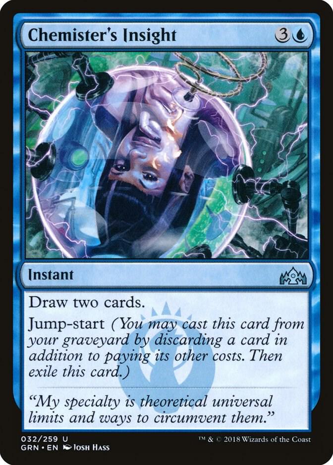 Chemister's Insight 32 (Guilds of Ravnica)  - Foil | Good Games Adelaide SA