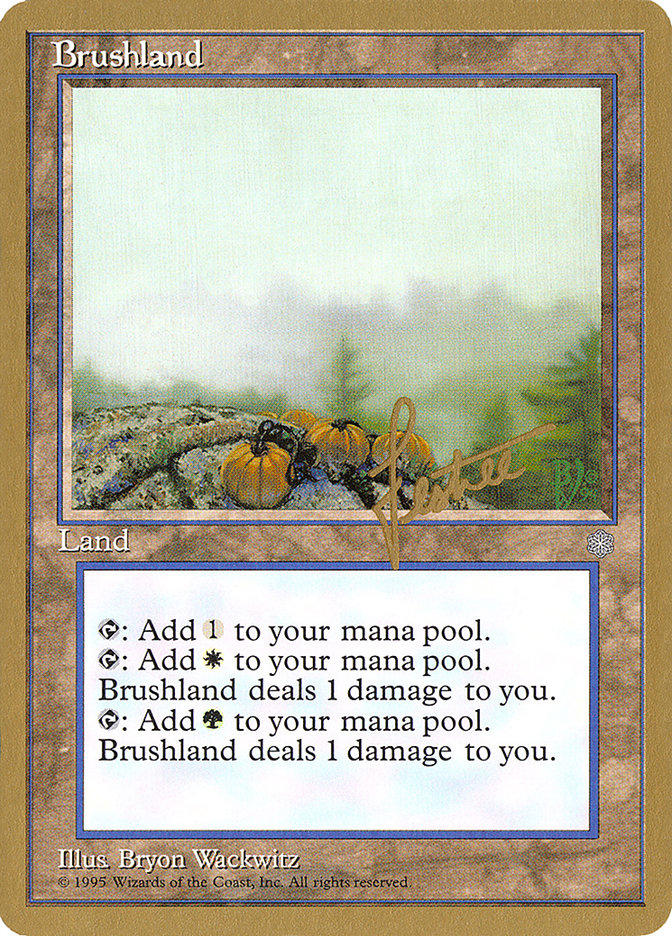 Brushland (Bertrand Lestree) [Pro Tour Collector Set] | Good Games Adelaide SA