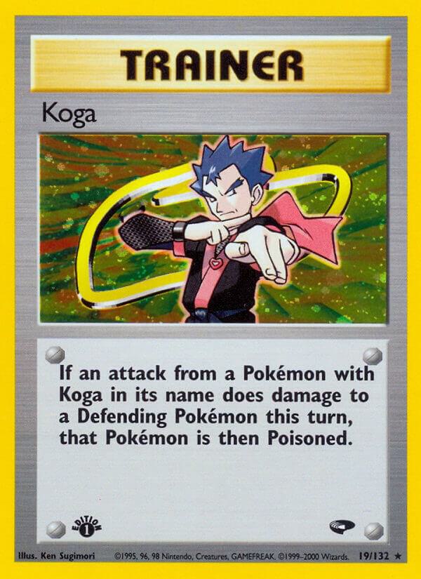 Koga 19 019/132 (Gym Challenge)  - Unlimited Holofoil | Good Games Adelaide SA