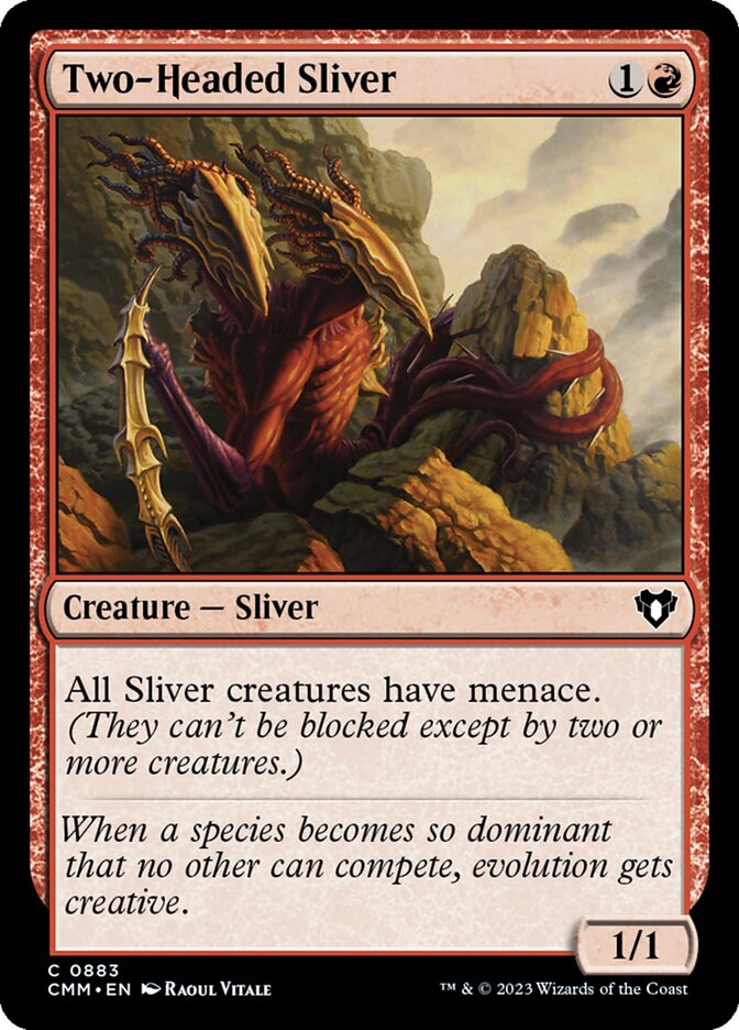 Two-Headed Sliver 883 (Commander Masters)  | Good Games Adelaide SA