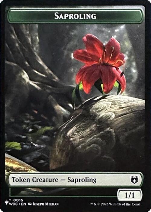 Saproling Ape Double Sided Token 15 // 10 (The List Reprints)  | Good Games Adelaide SA