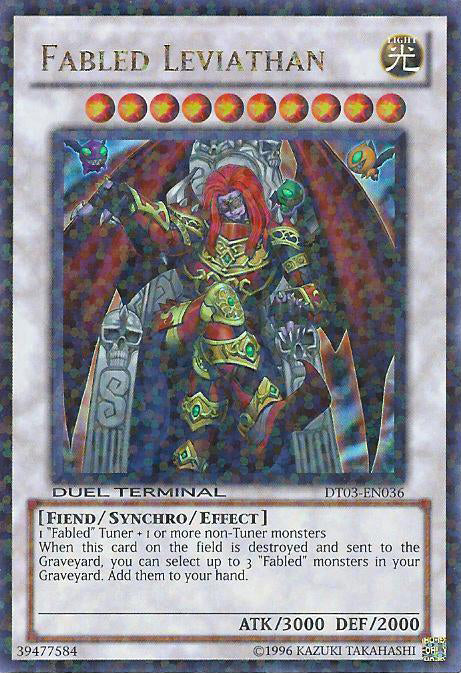Fabled Leviathan [DT03-EN036] Ultra Rare | Good Games Adelaide SA