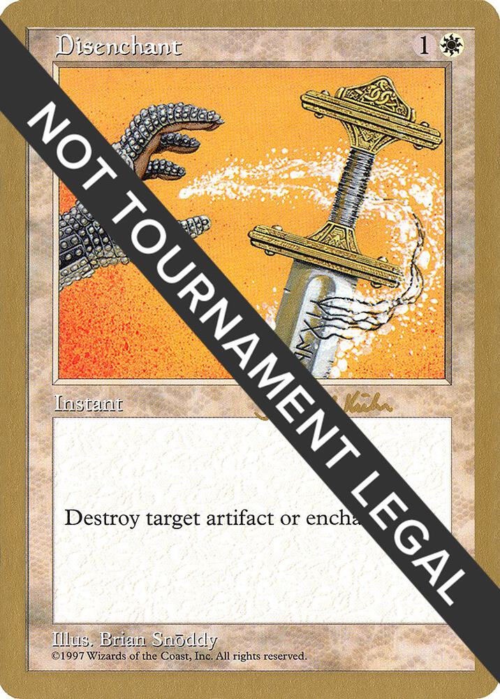 Disenchant 1997 Janosch Kuhn 5ED  (World Championship Decks)  | Good Games Adelaide SA