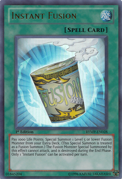Instant Fusion [RYMP-EN028] Ultra Rare | Good Games Adelaide SA