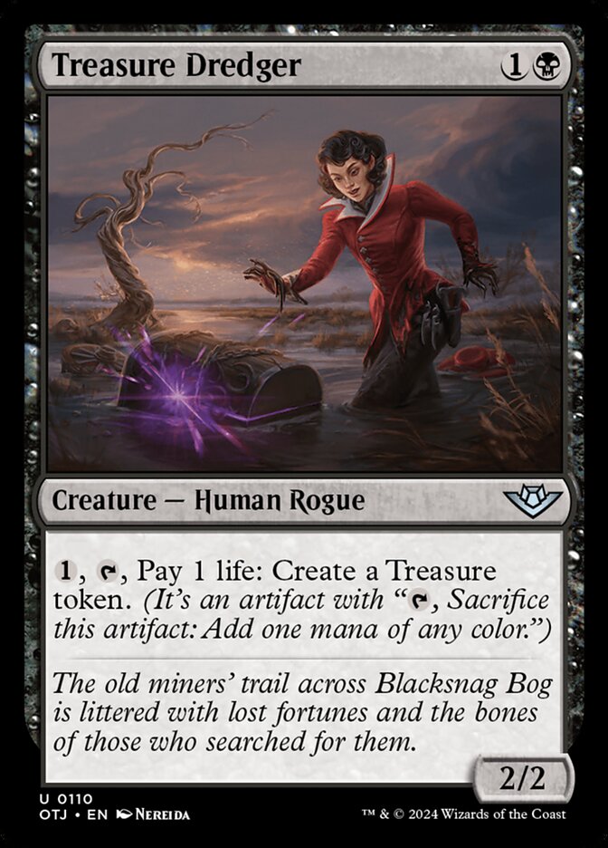 Treasure Dredger 110 (Outlaws of Thunder Junction)  - Foil | Good Games Adelaide SA