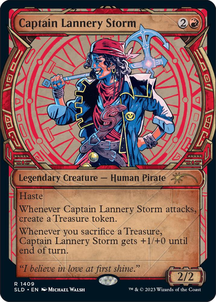 Captain Lannery Storm 1409 (Secret Lair Drop Series)  | Good Games Adelaide SA