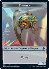 Cat Bird // Thopter Double-Sided Token [Starter Commander Decks] | Good Games Adelaide SA