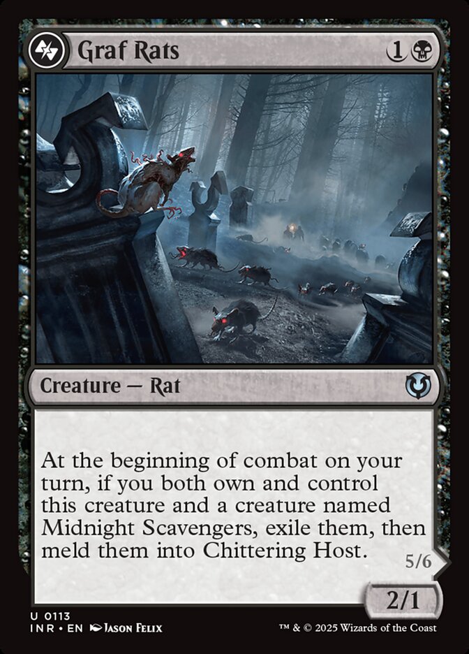 Graf Rats 113 (Innistrad Remastered)  - Foil | Good Games Adelaide SA