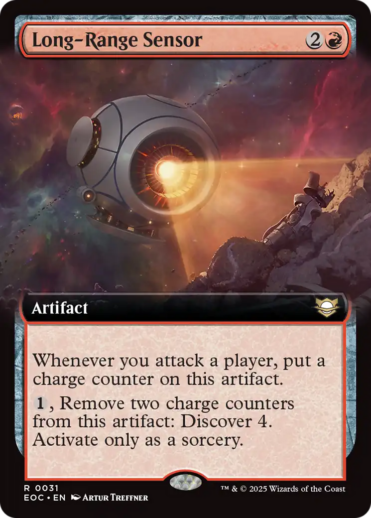 Long-Range Sensor (Extended Art) [Edge of Eternities Commander] | Good Games Adelaide SA