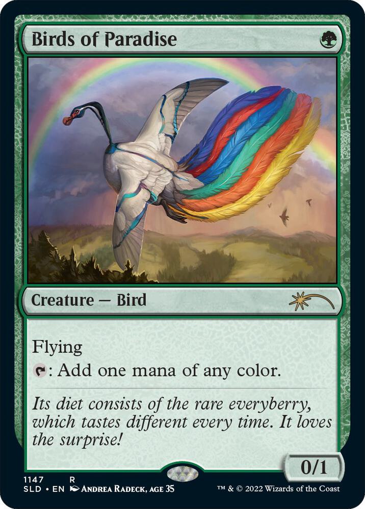 Birds of Paradise 1147 1147 (Secret Lair Drop Series)  | Good Games Adelaide SA