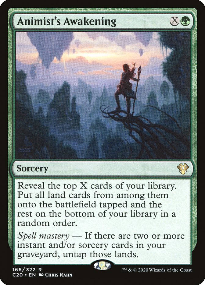 Animist's Awakening [Commander 2020] | Good Games Adelaide SA