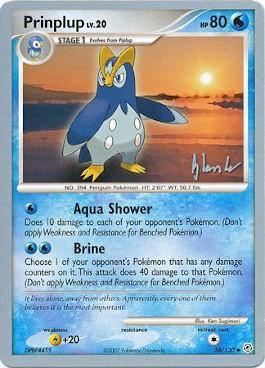 Prinplup LV.20 (58/130) (Empotech - Dylan Lefavour) [World Championships 2008] | Good Games Adelaide SA