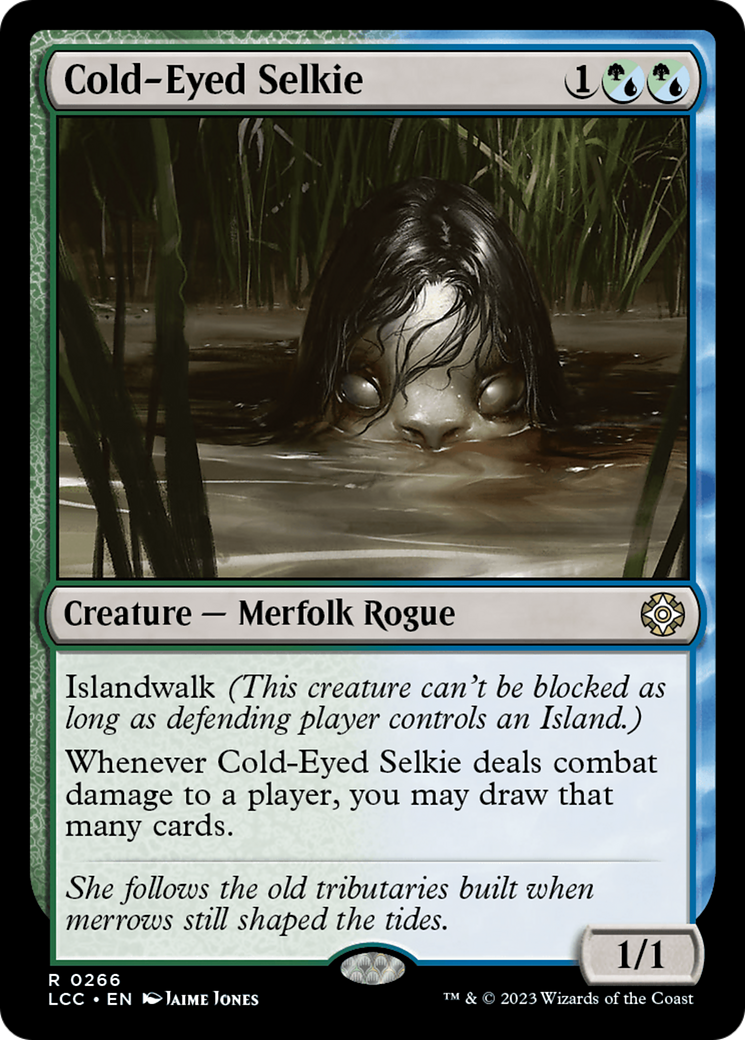 Cold-Eyed Selkie [The Lost Caverns of Ixalan Commander] | Good Games Adelaide SA
