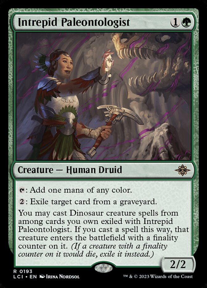 Intrepid Paleontologist 193/291 (The Lost Caverns of Ixalan)  - Foil | Good Games Adelaide SA