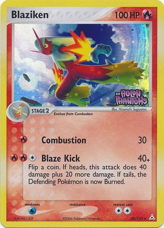 Blaziken (20/110) (Stamped) [EX: Holon Phantoms] | Good Games Adelaide SA