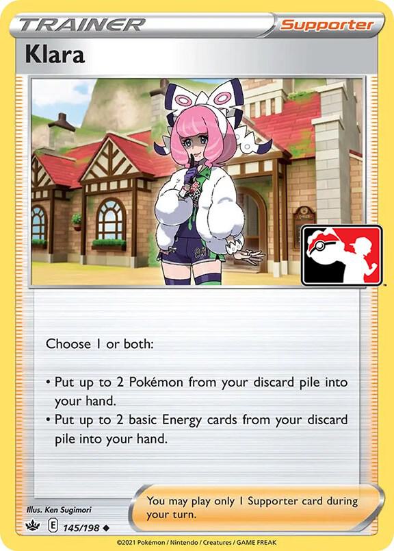 Klara Series 1/2 145/198 (Prize Pack Series Cards)  | Good Games Adelaide SA