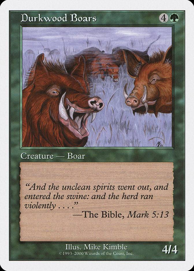 Durkwood Boars  (Starter 2000)  | Good Games Adelaide SA