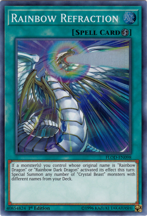 Rainbow Refraction [FLOD-EN098] Super Rare | Good Games Adelaide SA