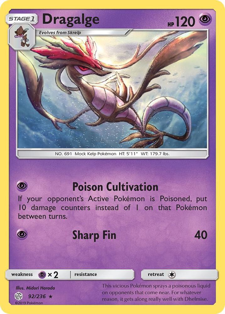 Dragalge 92/236 (SM - Cosmic Eclipse)  | Good Games Adelaide SA