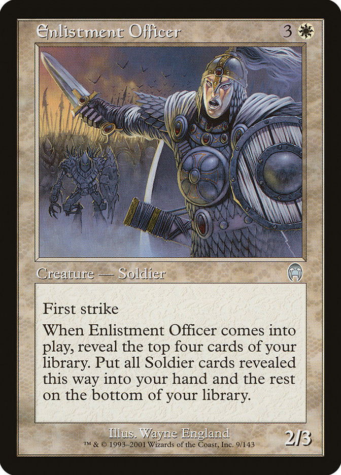 Enlistment Officer [Apocalypse] | Good Games Adelaide SA