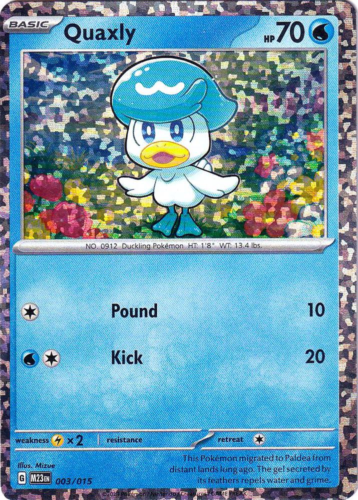 Quaxly 003/015 (McDonald's Promos 2023)  - Holofoil | Good Games Adelaide SA