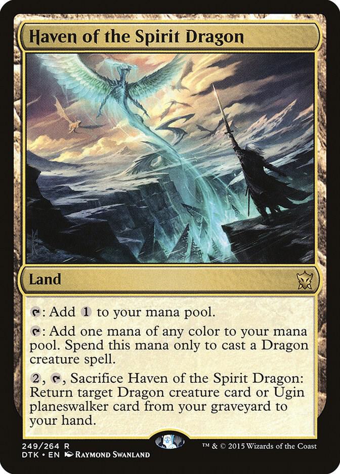 Haven of the Spirit Dragon 249 (Dragons of Tarkir)  - Foil | Good Games Adelaide SA
