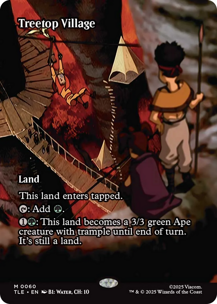 Treetop Village (Borderless) [Avatar: The Last Airbender: Eternal-Legal] | Good Games Adelaide SA