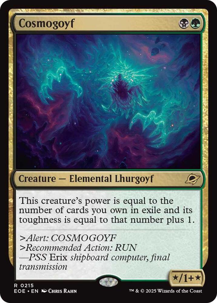Cosmogoyf 215 (Edge of Eternities)  | Good Games Adelaide SA