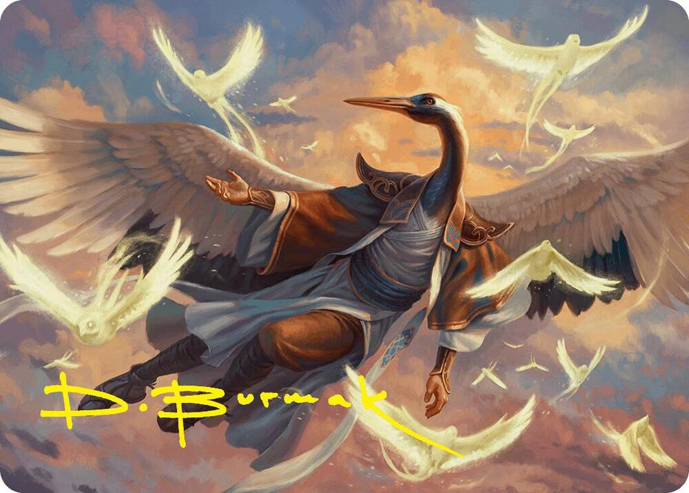 Kykar Zephyr Awakener Art Card 16 54 Gold Stamped Signature 16 (Art Series: Foundations)  | Good Games Adelaide SA