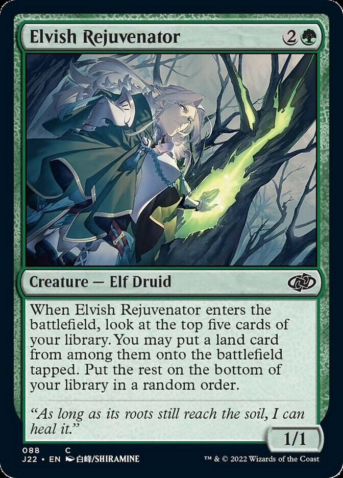 Elvish Rejuvenator [Jumpstart 2022] | Good Games Adelaide SA