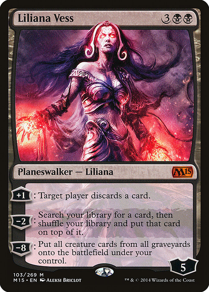 Liliana Vess 103 (Magic 2015 (M15))  - Foil | Good Games Adelaide SA