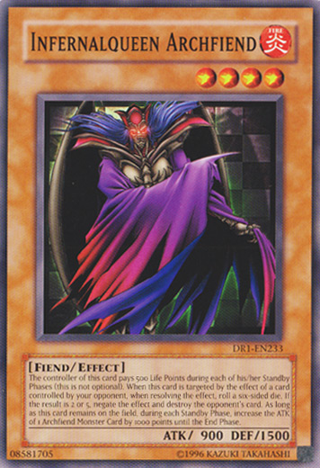 Infernalqueen Archfiend [DR1-EN233] Common | Good Games Adelaide SA