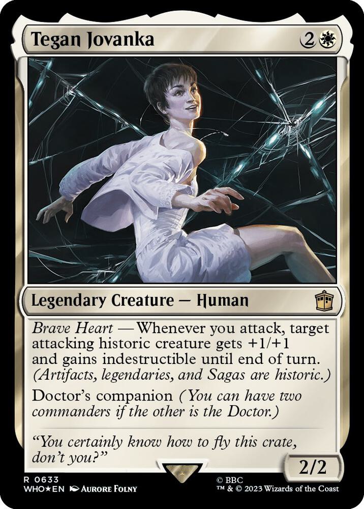 Tegan Jovanka 633 (Universes Beyond: Doctor Who)  - Foil | Good Games Adelaide SA