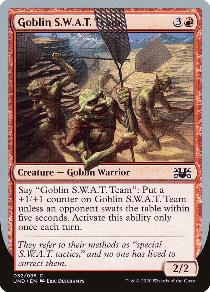 Goblin S.W.A.T. Team 52 (Unsanctioned)  | Good Games Adelaide SA