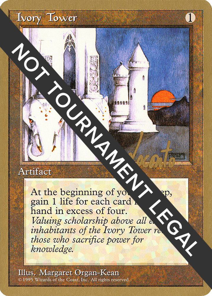 Ivory Tower 1996 Michael Loconto 4ED  (World Championship Decks)  | Good Games Adelaide SA